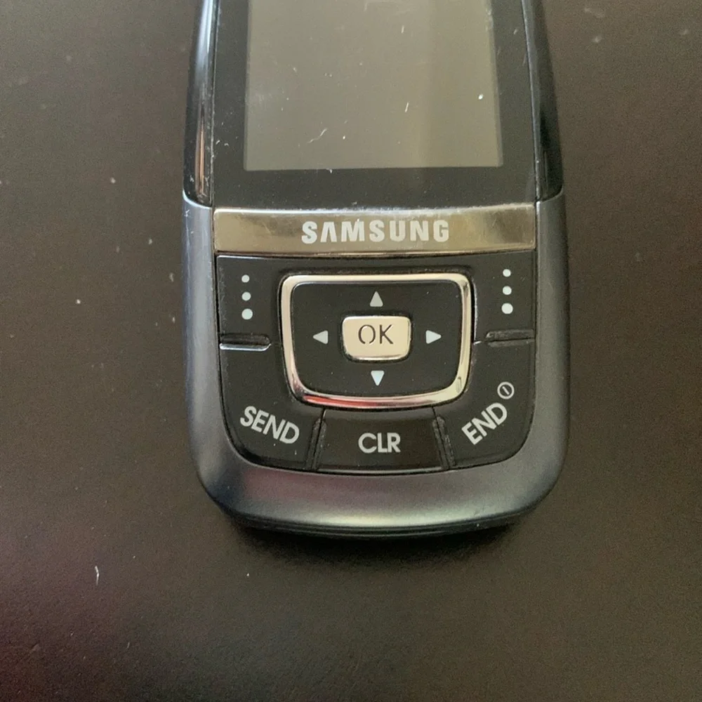 Samsung SGH D600 BLACK slider mobile phone - Verizon